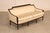 High Quality Upholstered Sofa Featuring A Federal Sheraton Style Carved Solid Mahogany Frame With Fluted Tapered Legs,...