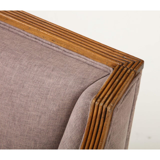 Lavender English Regency Tightback Loveseat or Settee, 1820s For Sale - Image 8 of 12