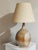 Vintage Sandstone Table Lamp, 1960 For Sale - Image 3 of 11