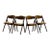 Vintage Folding Chairs - Set of Four For Sale