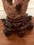 19th Century Large Chinese Scholar Stone Rare Red Taihu Rock on Display Stand For Sale - Image 5 of 15