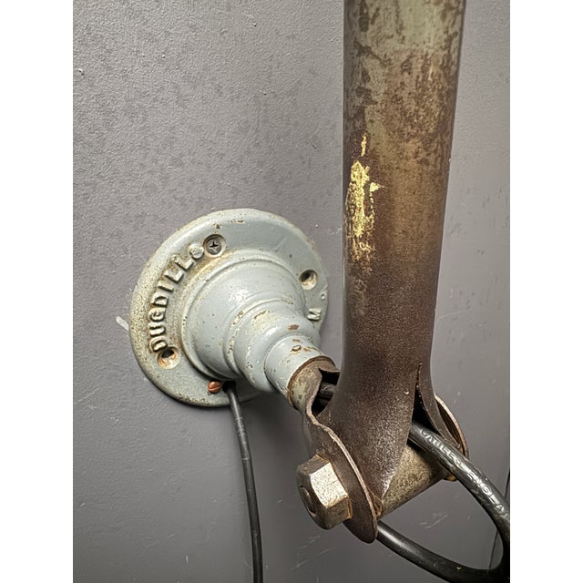 1930s Large Industrial Wall Lamp by John Dugdill & Co, 1930s For Sale - Image 5 of 9