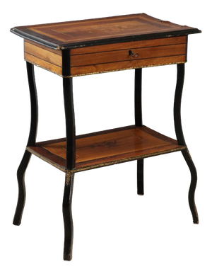 Antique Sewing Table in Wood, 19th Century