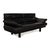 Alanda Two Seater Black Leather Sofa by Paolo Piva for B&b Italia / C&b Italia For Sale - Image 11 of 17