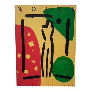 1988 Various Artists 'Noise No. 8' Abstract Yellow,Green,Red,Black France Book For Sale