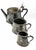 Mid-Century Sheffeld Silverplate Tea Service from J.H. Potter, United Kingdom, Set of 3 For Sale - Image 3 of 6
