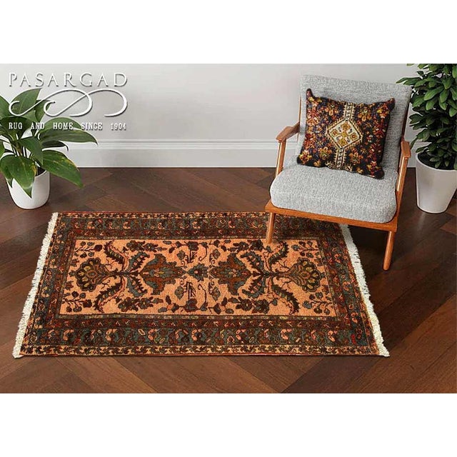 Hand knotted in a village around Hamadan, western Iran. Hamadan rugs can originate from any one of hundreds of villages...