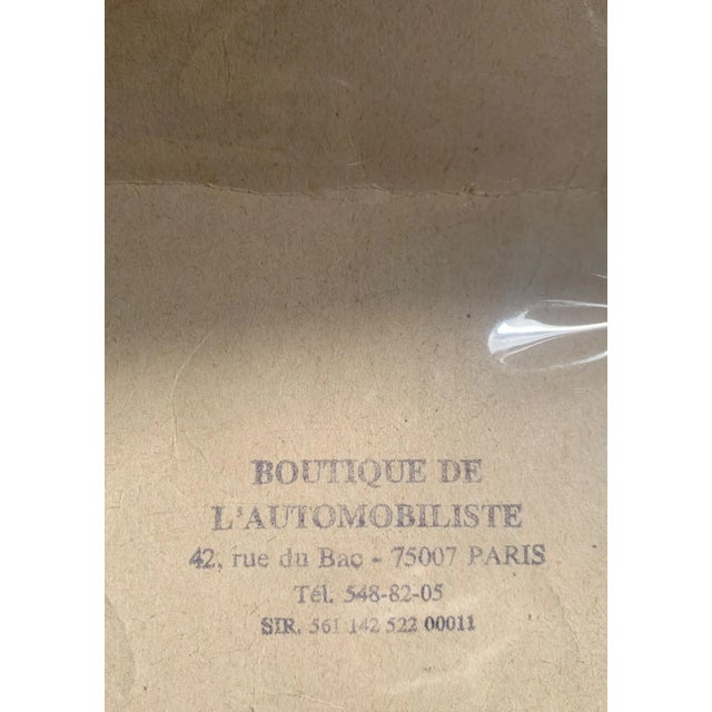 Bugatti Litho Automobiles and Railcars Poster by R. Geri, 1935 For Sale - Image 6 of 8