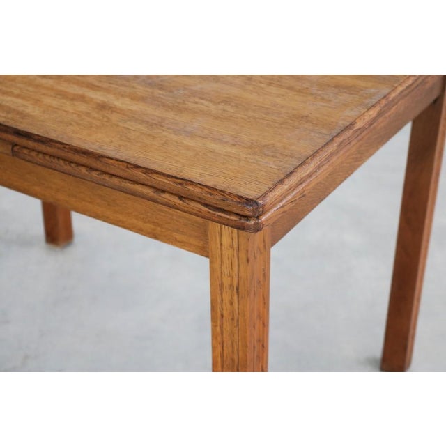 Art Deco Extendable Dining Table, 1940s For Sale - Image 6 of 11