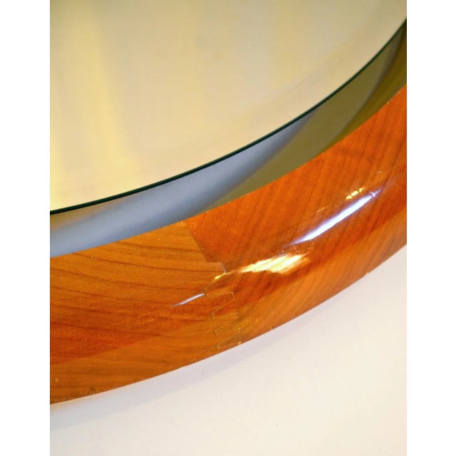 Vintage Italian Backlit Mirror, 1970s For Sale - Image 4 of 7