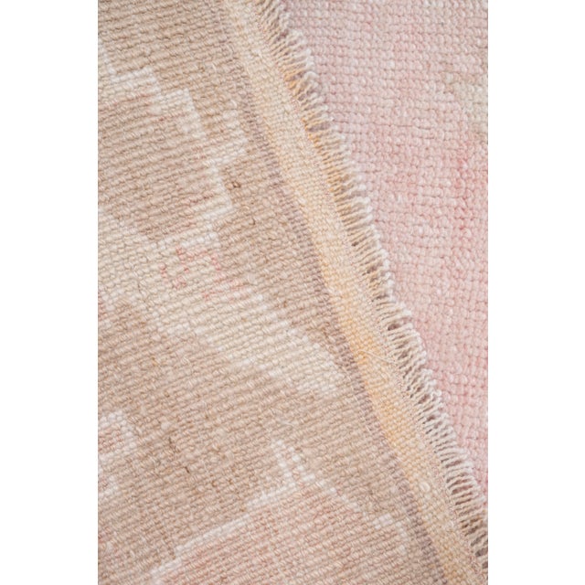 Colored Handwoven Large Entryway Carpet For Sale - Image 11 of 13