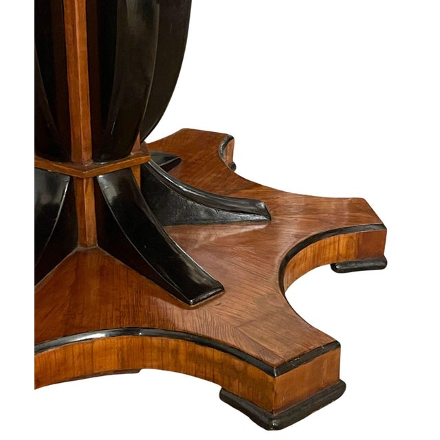 Austrian Biedermeier Revival Sunburst Center Table. Early 20th Century. For Sale - Image 9 of 10