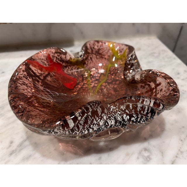 Amethyst Murano Style Catchall or Ashtray For Sale - Image 8 of 8