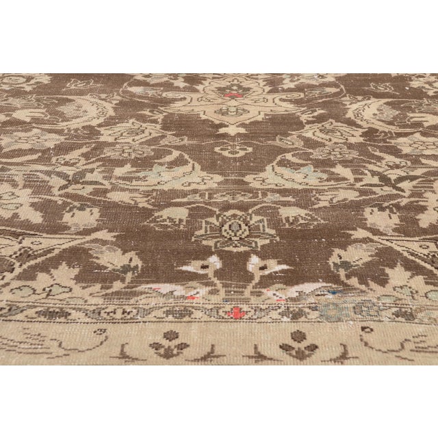 Early 20th Century Antique Persian Feridan Rug, 07'05 X 12'03 For Sale - Image 5 of 10