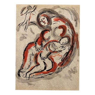 Marc Chagall, Agar in the Desert, 1960, Lithograph For Sale