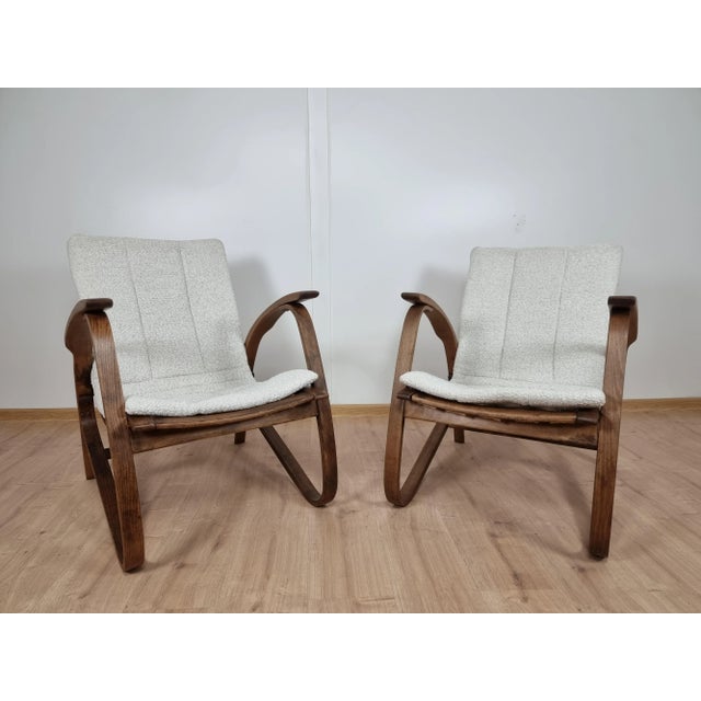 Set of Armchairs by Jan Vanek For Sale - Image 9 of 9