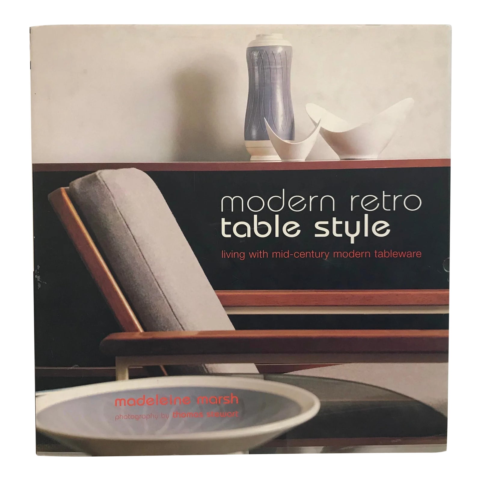 Vintage Modern Retro Table Style Book | Chairish