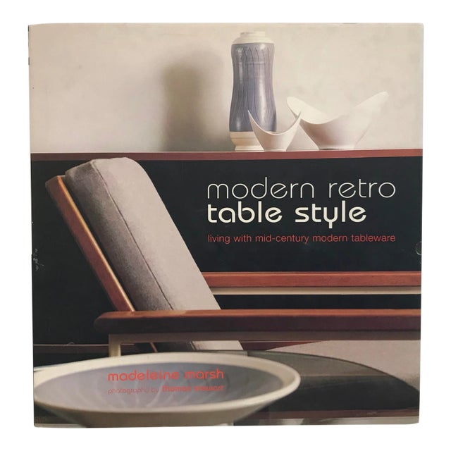 Vintage Modern Retro Table Style Book For Sale