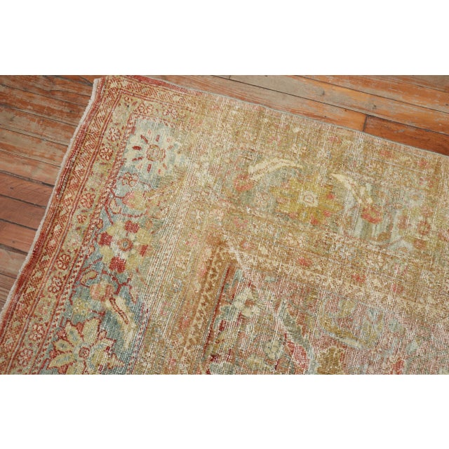 Antique Persian Mahal Rug 8'3'' X 12'5'' For Sale - Image 11 of 11