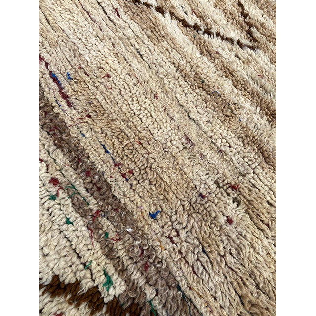 Abstract Vintage Azilal Berber Rug For Sale - Image 3 of 8