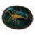 Mid 20th CenturyTaxidermy Scorpion Specimen Lucite Paperweight For Sale