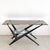 Vintage Table in Metal by Angelo Ostuni, 1950s, in Good conditions. Designed 1950 to 1959