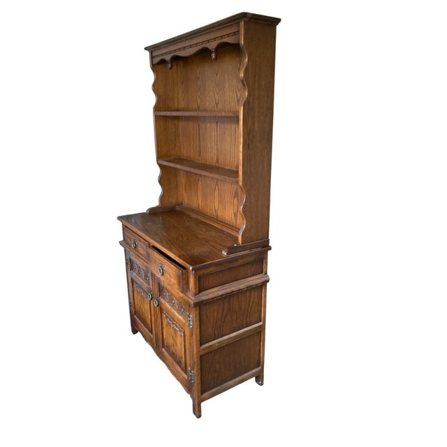 1980s Vintage Welsh Dresser, 1980 For Sale - Image 5 of 13