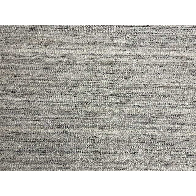 Restoration Hardware Rh Saravia Wool & Jute Rug – 9x12 Grey Multi | Handwoven Wool & Jute | Made in India For Sale - Image 4 of 18