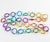 Turquoise David Spada Space Age Multicolor Aluminum Extra-Long Necklace For Sale - Image 8 of 11