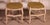 Polychrome Wooden Straw-Seated Chairs, 1950s, Set of 2 For Sale - Image 3 of 11