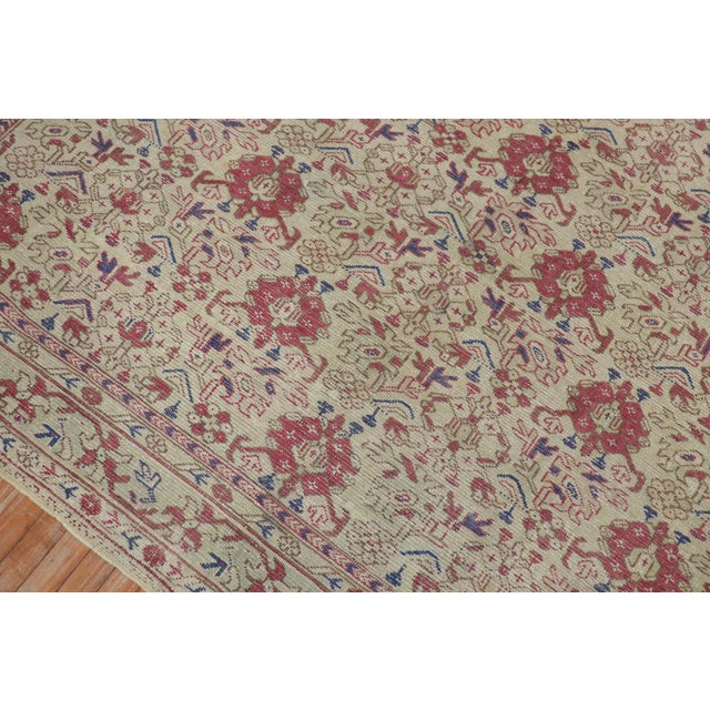 Antique Turkish Ghiordes Rug - 8'6" x 10'2" For Sale - Image 4 of 10