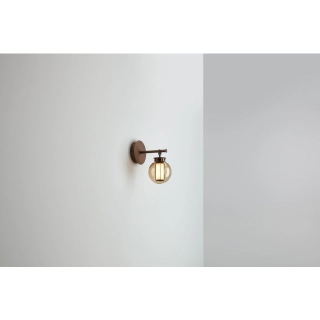 Contemporary Transparent Glass Bai a Ba Ba Wall Lamp by Parachilna For Sale - Image 3 of 9