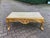 Baroque 1970s Italian Artisan Baroque Gold Beech Marble Table For Sale - Image 3 of 12