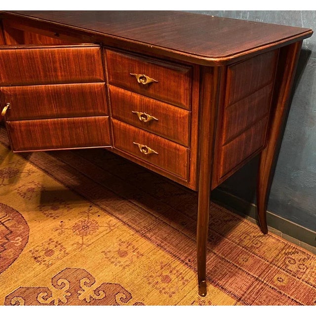 1950s Italian Bar Cabinet attributed to Paolo Buffa, 1950s For Sale - Image 5 of 11