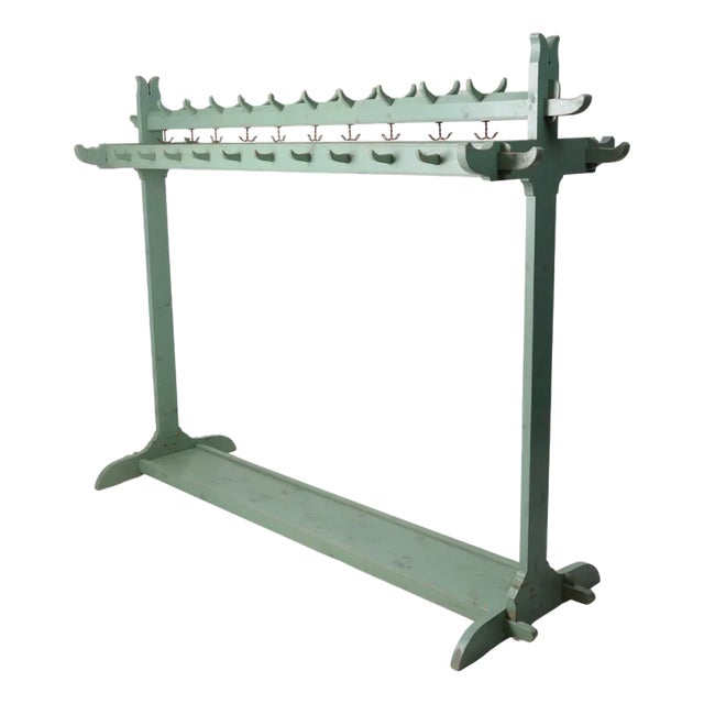 Antique Clothes Rack in Pine, Northern Sweden, 1890s For Sale