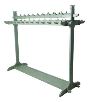 Antique Clothes Rack in Pine, Northern Sweden, 1890s