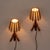 1960s Pair of French Rattan Sconces by Louis Sognot For Sale - Image 5 of 13