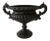 American Small Cast Iron Garden Urn Footed For Sale