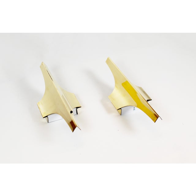 Vintage Brass Wall Lights from Doria Leuchten, 1970s, Set of 2 For Sale - Image 10 of 10