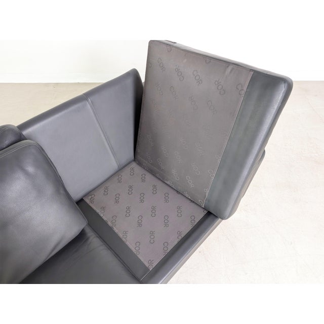 Conseta Two-Seater Sofa in Leather from Cor For Sale - Image 10 of 11