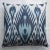 Contemporary Silk Ikat Bohemian Throw Pillow For Sale - Image 10 of 10