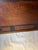 Wood Authentic Taisho / Early Showa Era Japanese Keyaki Wood Naga-Hibachi Tansu With Brazier Set For Sale - Image 7 of 12