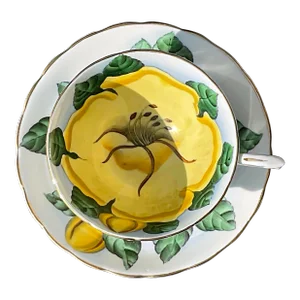 Tuscan China Teacup and Saucer Circa 1947-1972