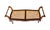 French Louis XV Style Double-Seat Walnut Bench With Caned Seat For Sale - Image 4 of 12