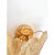 Sculptural Gold Granigli Rondini Murano Glass Wall Lamps by Simoeng, Set of 2 For Sale - Image 4 of 12