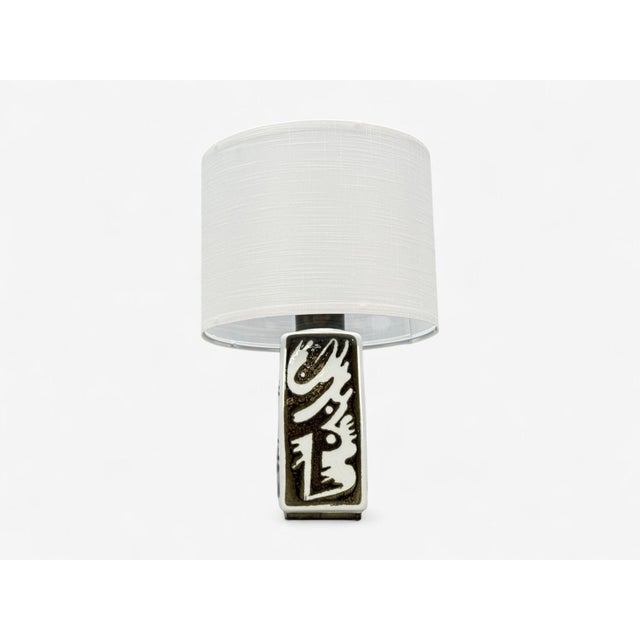 Carl-Harry Stalhane, Stoneware, Table Lamp, Sweden, 1960s For Sale - Image 4 of 12