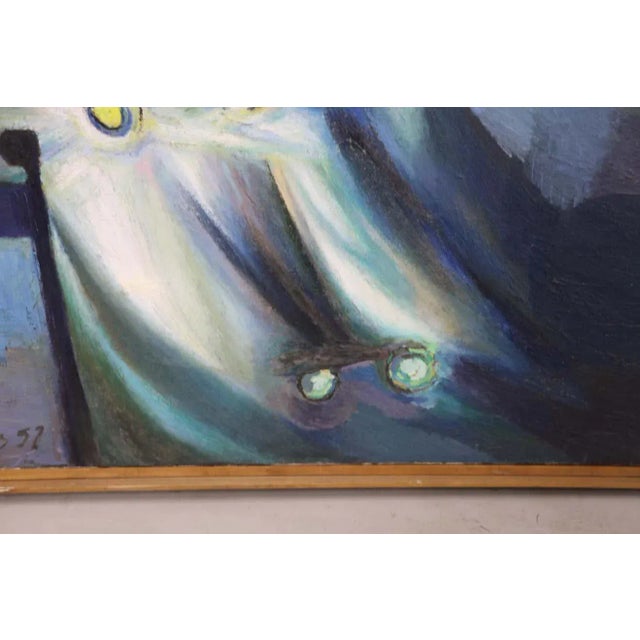1957, Abstract by George Dergalis Painting For Sale - Image 10 of 13