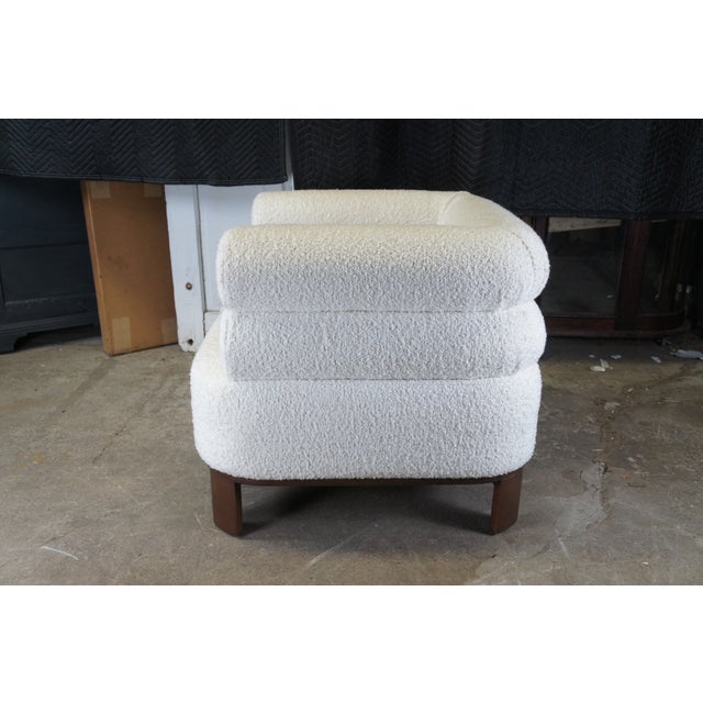 Mitchell Gold Brigette Romanek for Mitchell Gold + Bob Williams Art Deco Modern Lucy Armchair For Sale - Image 4 of 12