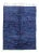 Blue Beni Mrirt Moroccan Rug - 09'01 X 11'09 For Sale