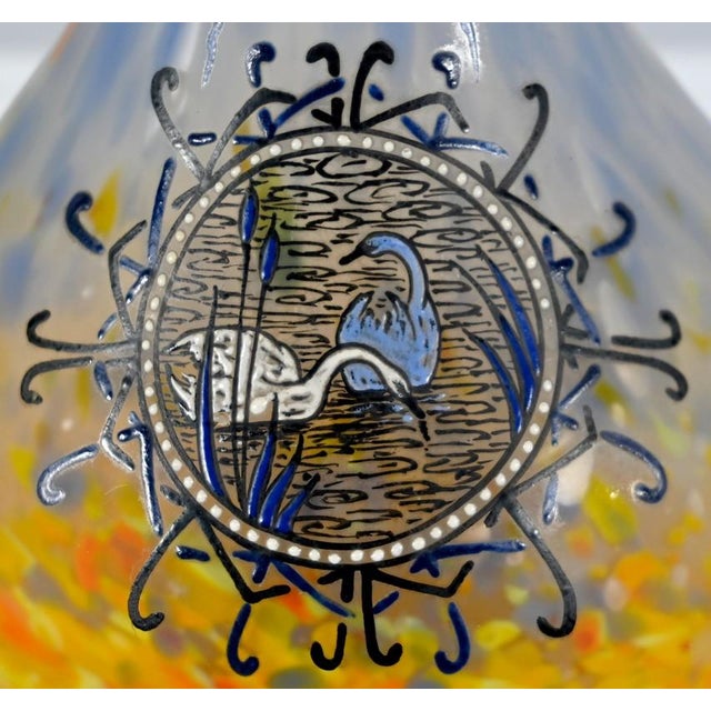 Glass Vases in Glass Paste by Legras, 1890s, Set of 2 For Sale - Image 7 of 18